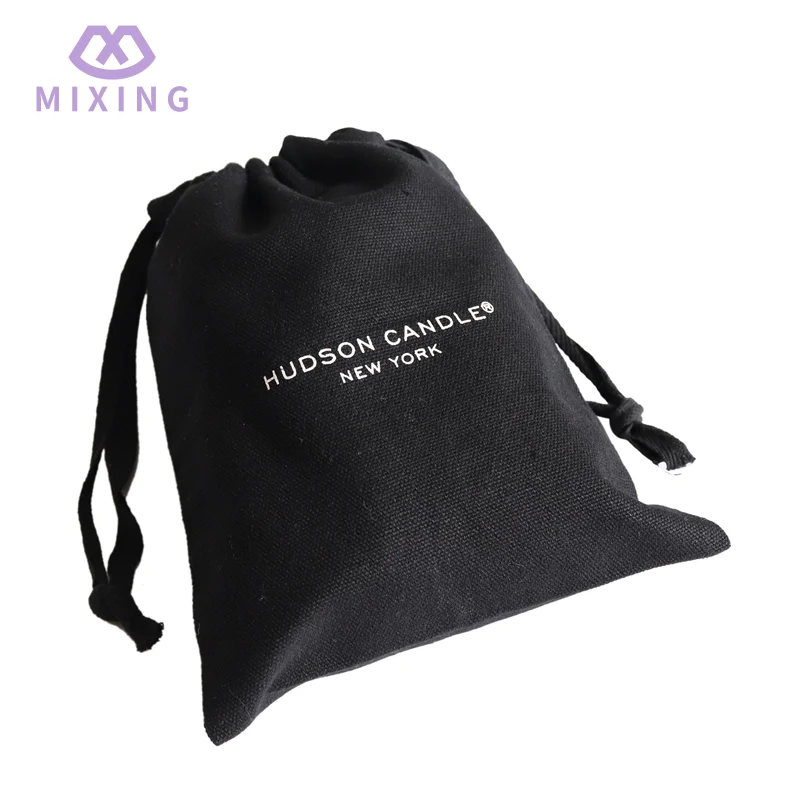 Black Cotton Canvas Dust Bag Black Cotton Canvas Dust Bag