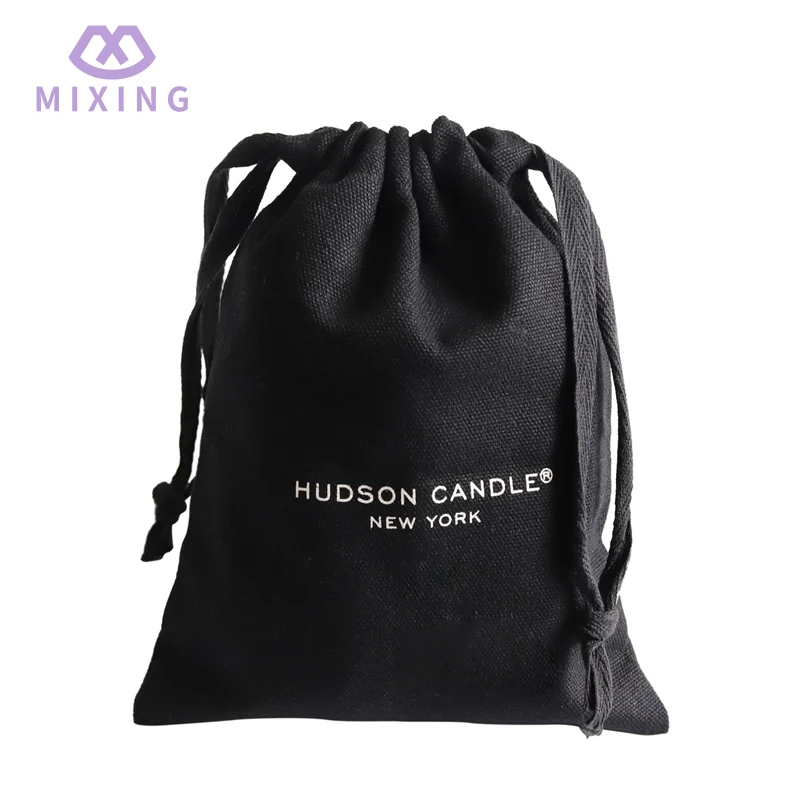 Black Cotton Canvas Dust Bag Black Cotton Canvas Dust Bag