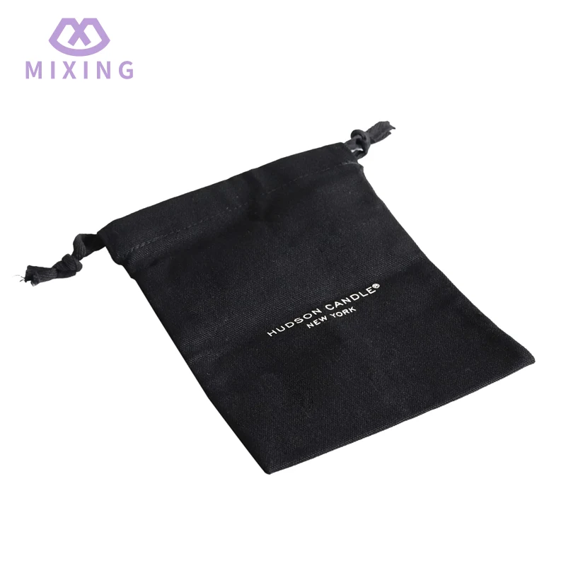 Black Cotton Canvas Dust Bag Black Cotton Canvas Dust Bag