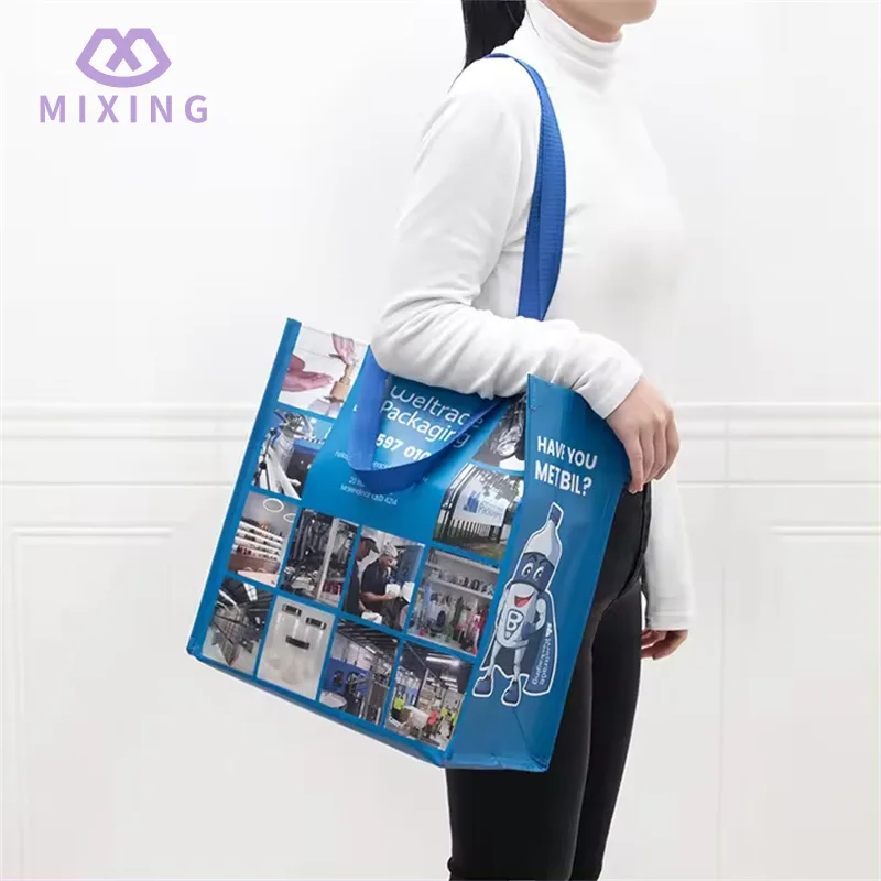 RPET Laminated Tote Bags RPET Laminated Tote Bags