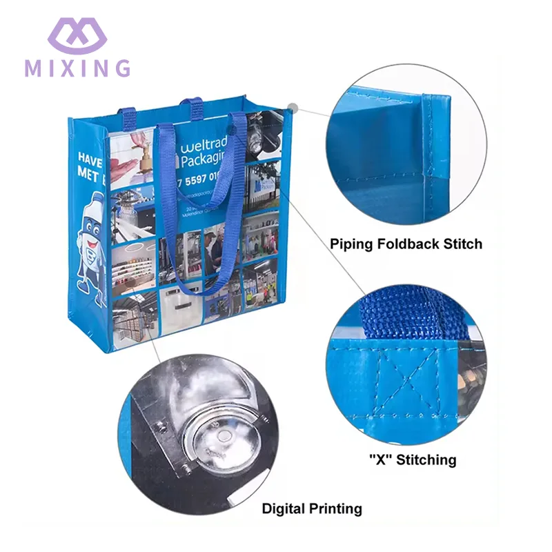 RPET Laminated Tote Bags