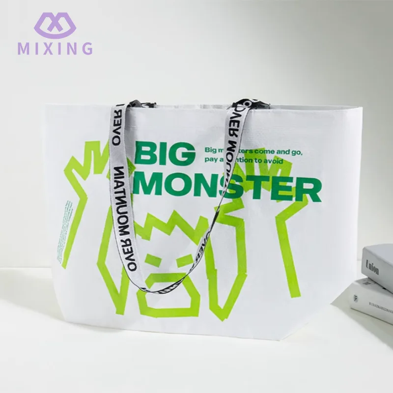 Borsa tote in tessuto PP laminato