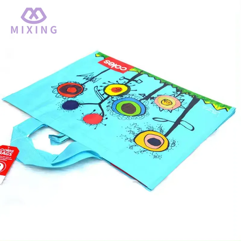 Borsa per la spesa in tessuto PP riciclabile