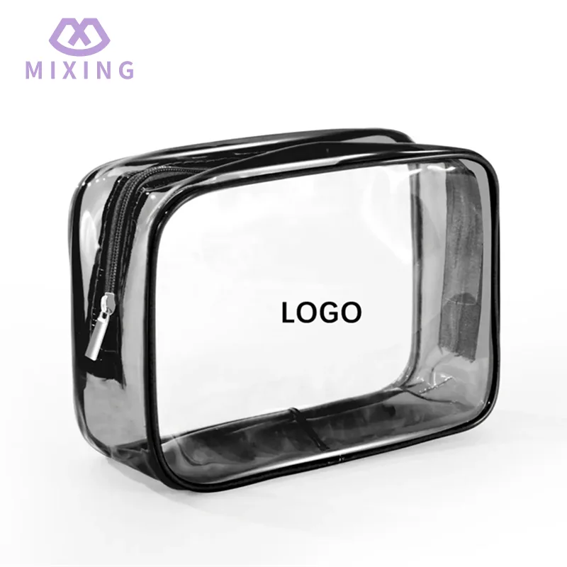 Borsa cosmetica trasparente